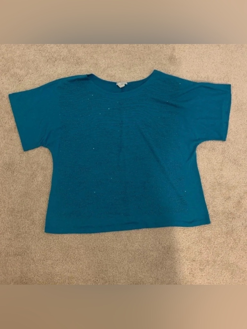 Bleeker & McDougal Sparkly Top